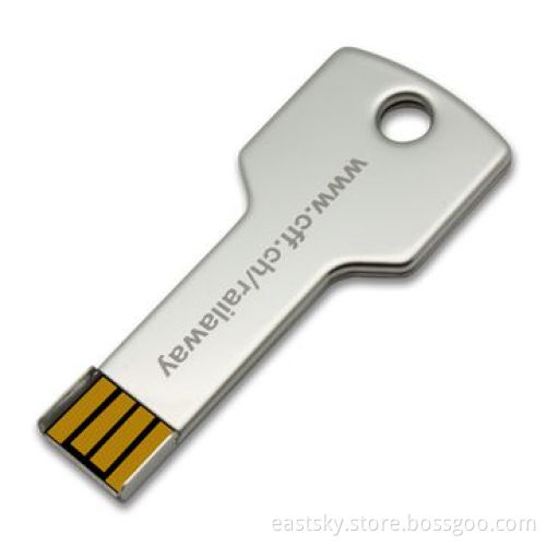 Custom Key Style Pen Drive with 64MB to 32GB Memory Capacity, Customized Colors are Accepted